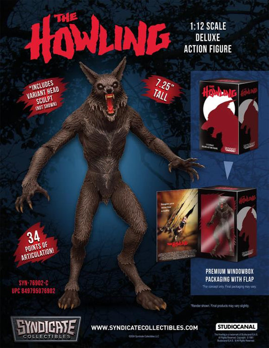Syndicate Collectibles - The Howling Werewolf 1/12 Scale Deluxe Figure