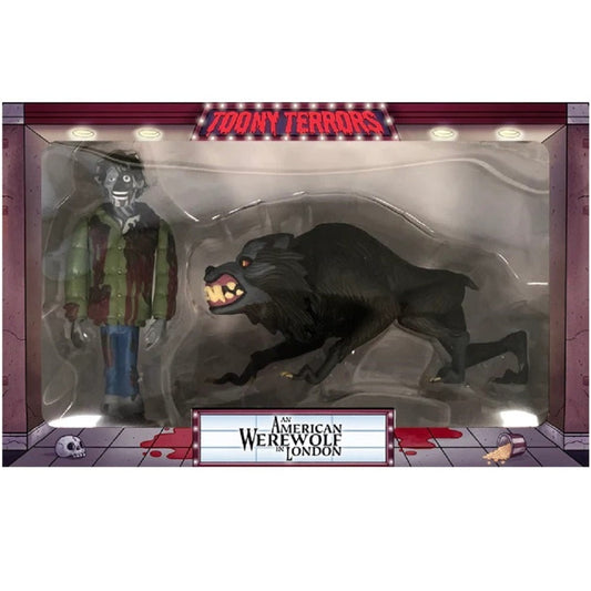 NECA An American Werewolf In London Jack And Kessler Wolf - 6" Scale Action Figures - Toony Terrors 2 Pack