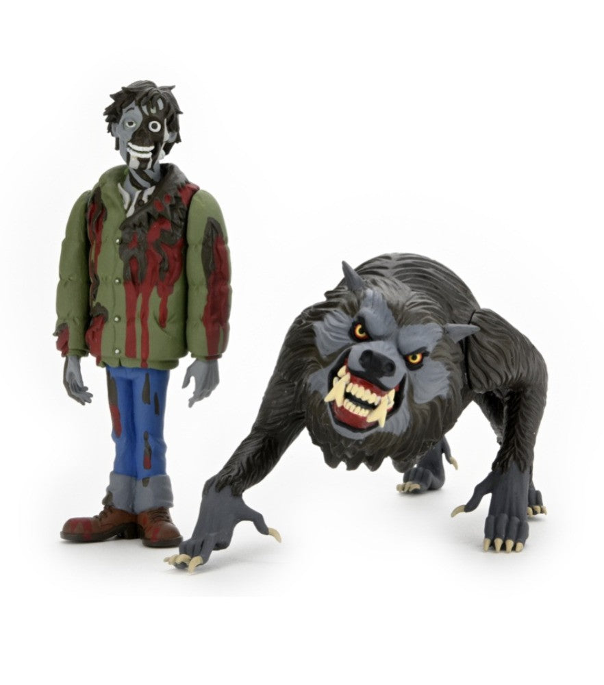 NECA An American Werewolf In London Jack And Kessler Wolf - 6" Scale Action Figures - Toony Terrors 2 Pack