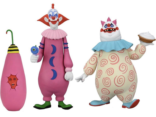 NECA Killer Klowns From Outer Space - Toony Terrors - Slim And Chubby - 6" Scale Action Figure 2 Pack